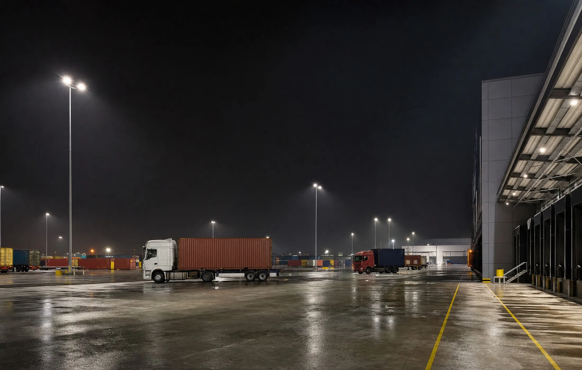 Intermodal Terminal Area Lighting